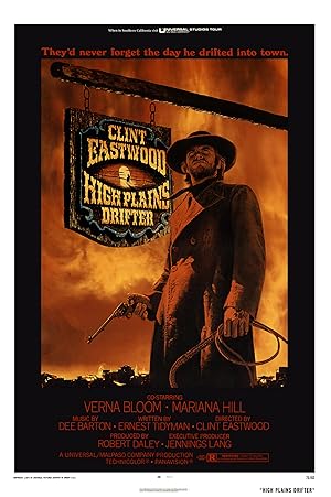 High Plains Drifter poster