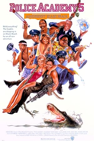 Police Academy 5: Assignment: Miami Beach poster