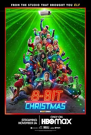 8-Bit Christmas poster