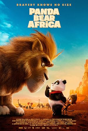 Panda Bear in Africa poster