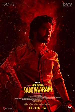 Saripodhaa Sanivaaram poster