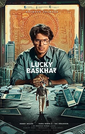 Lucky Baskhar poster