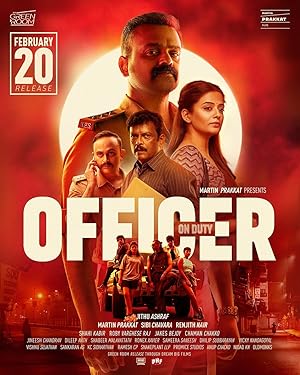 Officer on Duty poster
