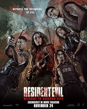 Resident Evil: Welcome to Raccoon City poster