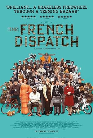 The French Dispatch poster
